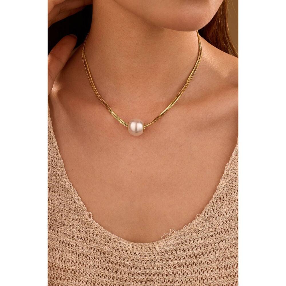 NON-TARNISH PEARL NECKLACE NWT